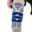 Sports Knee Support Brace Silicone Spring Protector, Dark Blue - L 15