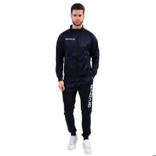Fleece trainingspak - GIVOVA - Cuba - Volledige rits - Geborduurde logo's - Zijzakken