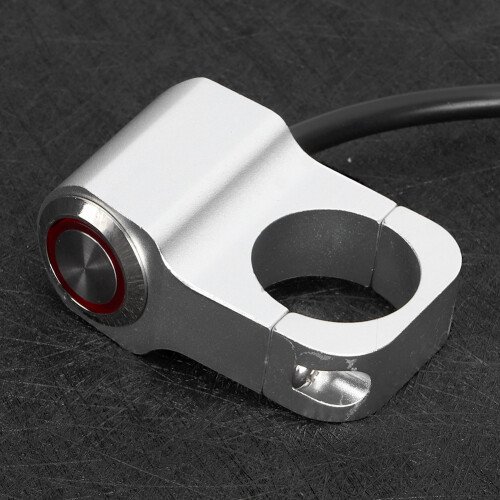 Motorcycle Bicycle Waterproof Steel Handlebar Headlight Switch 25mm/0.98in