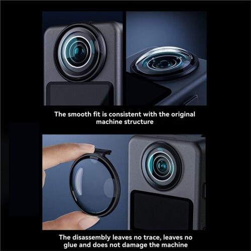 STARTRC Quick-Release Lens Protective Shield for  OSMO 360 Panoramic Camera Glass Lens Protector Guard Accessories 1