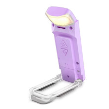 USB Rechargeable Book Light Long Lasting & Eye Caring 3 Colors Portable Bookmark Lamps for Book Lovers