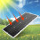 25W 18V Solarpanel Dual USB 5V IP65 3