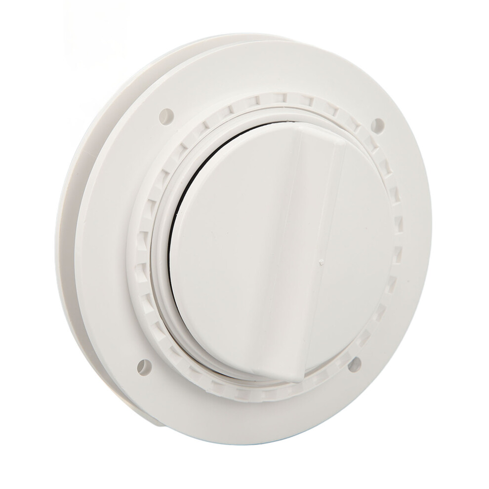 Abs Boat Scupper Valve Plug For Yachts, Speedboats, Kayaks, White 8761388335321