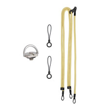 Camera Strap for Osmo Pocket 3 76cm Lanyards Handheld Safety Lanyard with Screw for OP3 Pocket Accessory Yellow