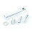 Chrome Mesh Style Gear Shift Linkage for Harley 1986-2014 7