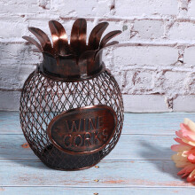 Fruit Shape Wine Bottle Stopper & Organizer for Kitchen & Bar - Solid Material