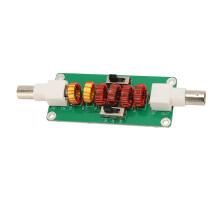 Tiefpassfilter-Platine 7 MHz 10 MHz 14 MHz CW/SSB 20 W, Metall-PCB