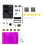 7 Pixel Game Console Electronic DIY Kits Handheld 51 Single-Chip Computer DIY Welding Practice Parts Red 1