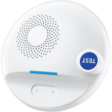 Rilevatore di Perdite D'Acqua Wireless - Funziona In Modalità Autonoma o con Hub, Sirena Ad Alto Volume, Impermeabile IP67, per Casa, Cantina,