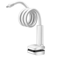 Support pour Babyphone Réglable et Sécurisé pour Caméra, Sans Perçage Mural, pour Chambre D'Enfant ou Mobilier de Maison (Blanc)