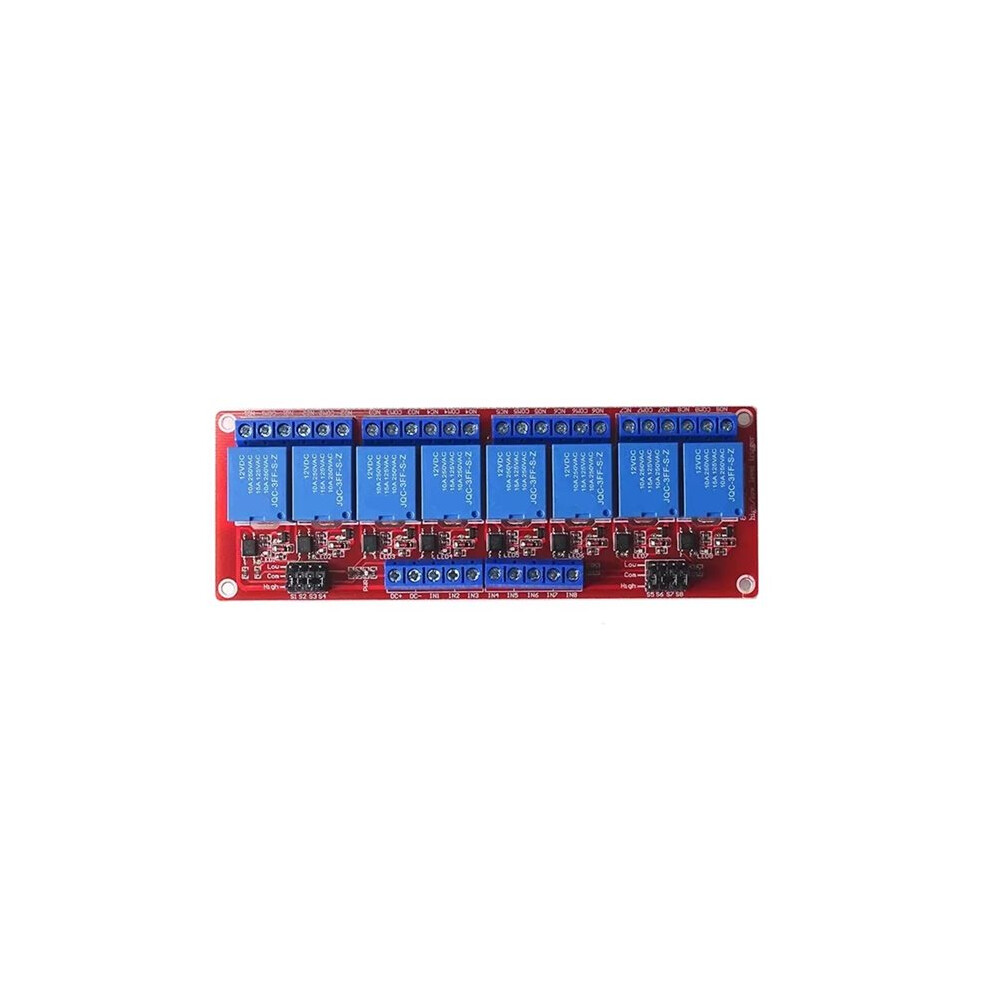 8 Way Tcpip Network Ethernet Relay Module Lan Control Device Remote Control Relay Module Dc12v 6032766271138