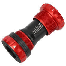 Leichtes Aluminiumlegierung-Mountainbike-Tretlager mit Keramiklagern – Rot