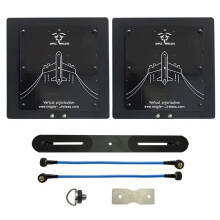 High Gain 5.5GHz 21dBi Directional Antenna Kit 5180-5800MHz Patch Antenna for HM30 SOLO VTX RC Manual Mode,B