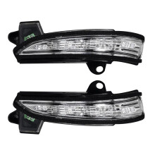 1Pair Rearview Mirror Turn Signal LED Indicator Light 31498601 for Mondeo 2013-2020 DS73-13B382-BA DS7313B381BA