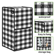 2PCS Blender Cover Anti-Scratch Kitchen Appliance Protector Cover with Pocket Kitchen Blender Storage Stand Dust Cover