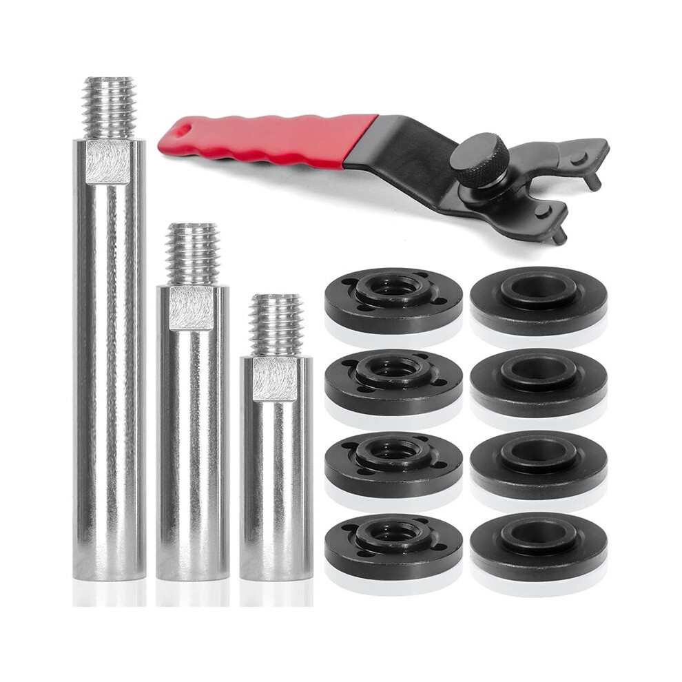 Angle Grinder Extension Shaft Connecting Rod, 12Pcs Angle Grinder Attachments With 5/8-11 Thread 6032652391438