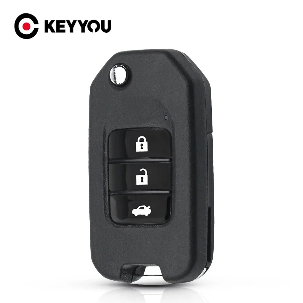 1Pcs Car Key Shell Case For Honda Civic City Accord Cr-V Hr-V Jazz Vezel Fr-V Flip Key Housing Cover 6935161634914