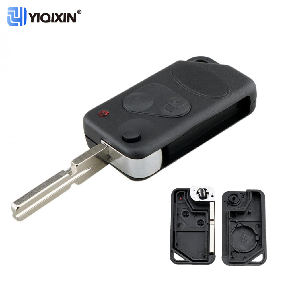 2 Buttons Modified Remote Car Key Shell For Land Rover Range P38 Discovery Freelander Defender 90 Key Case Uncut Blade No Logo 6935161637335