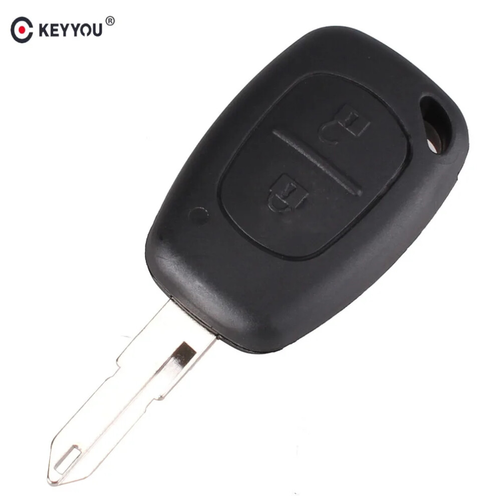 10 Pcs/Lot 2 Button Remote Key Blank Shell Case Fob For Nissan Vivaro Movano Renault Traffic Kangoo Car Key Replacement 6935161629712