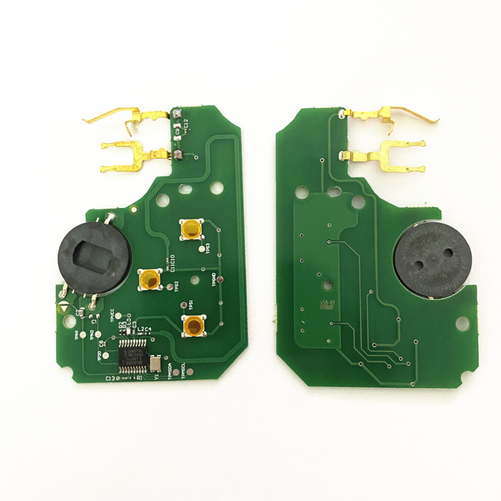 1/5Pcs Pcb For 3 Button Remote Key 433Mhz Id46 Pcf7947 Chip For Renault Megane 2 3 Scenic Clio 2003-2008 Emergency Grand Card 6935161629590