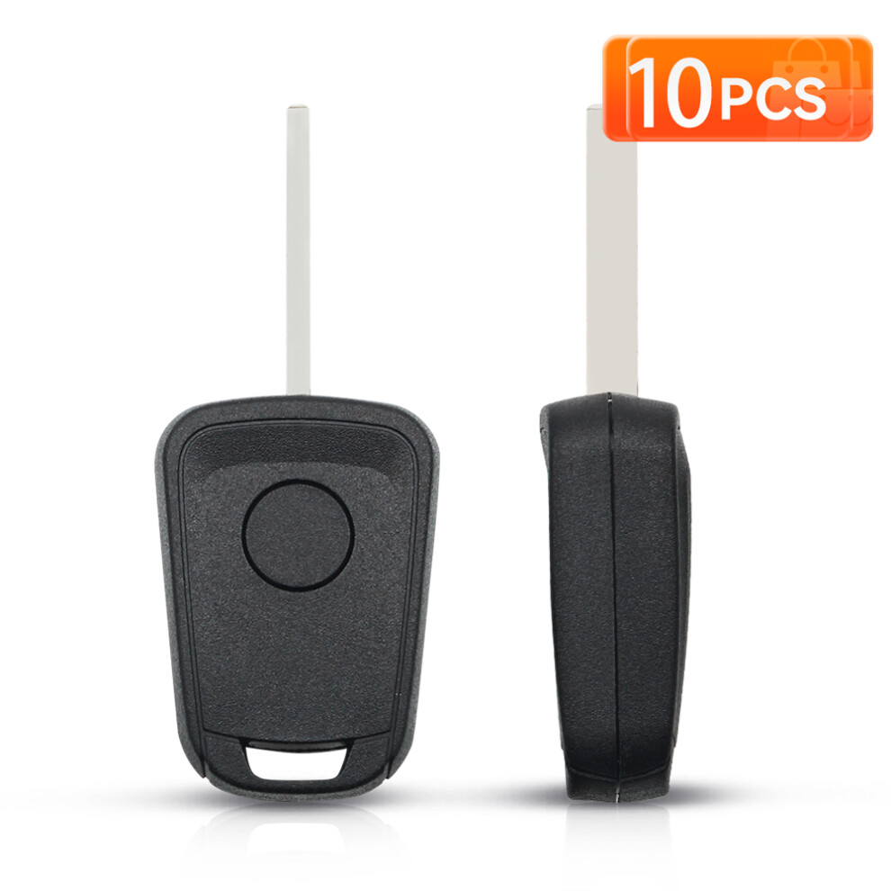 10Pcs Transponder Car Key Shell For Chevrolet Aveo Vauxhall Opel Camaro Cruze Equinox Impala Malibu Sonic Fob Case 6935161631890