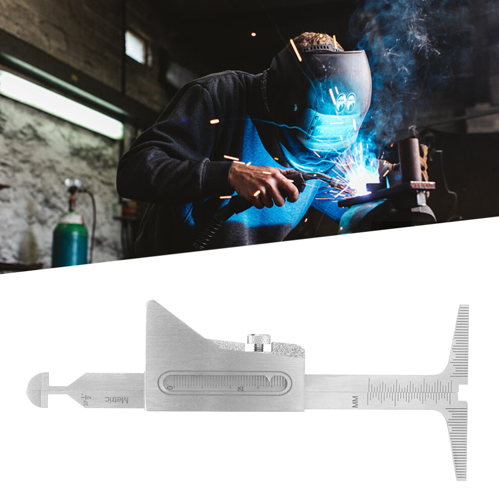 Stainless Steel Welding Gauge Inspection Tool, 15.86.40.5Cm 7891388339058
