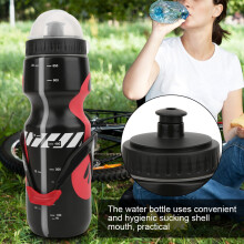 Carbon Fiber V-Shape Bike Water Bottle Cage 650ml Stand Set