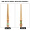 Gold Plated Copper Ring Mandrel Finger Sizing Stick, HK Size 2