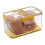 Bread Box Bread Boxes for Kitchen Counter Airtight,  Recording Bread Storage Container with Lid Grey 4