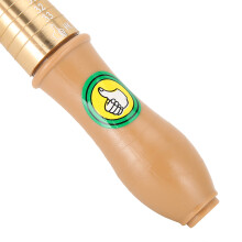 Gold Plated Copper Ring Mandrel Finger Sizing Stick, HK Size