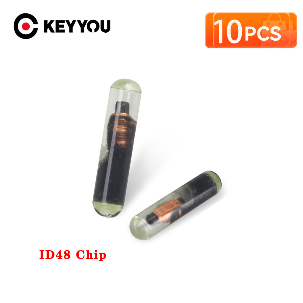 10Pcs For Vvdi2 48 Transponder Copier For Vw Audi Seat Skoda Porsche Id48 Chip Id48 Transponder Chip 6935161630930