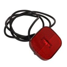 Red Electric Scooter Tail Light for Ninebot F40, ABS Replacement Accessory