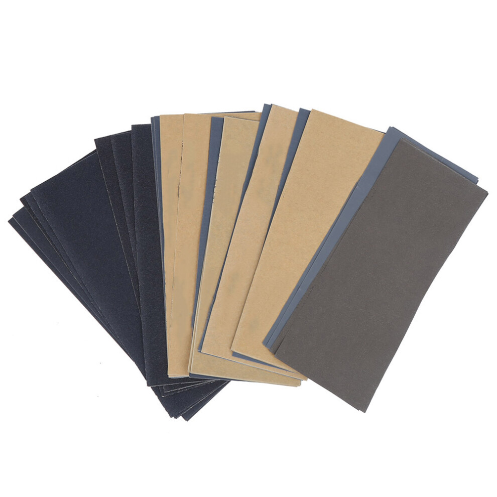 28Pcs Sandpaper Set 120#-3000# Abrasive Sheets For Polishing & Grinding 4261388340034