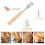 Danish Dough Whisk Set Large Double Eye Bread Mixer Set ,with 4 Replaceable Blades for Cake Bread Pastry(8Pcs) 5