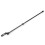 Black Motorcycle Flagpole Luggage Rack 9