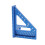 3D Multi-Angle Square Ruler Aluminum Alloy Miter 45/90 Protractor 2