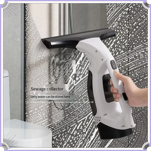 Electric Window Cleaner Rechargeable Glass Wiper Tool 1