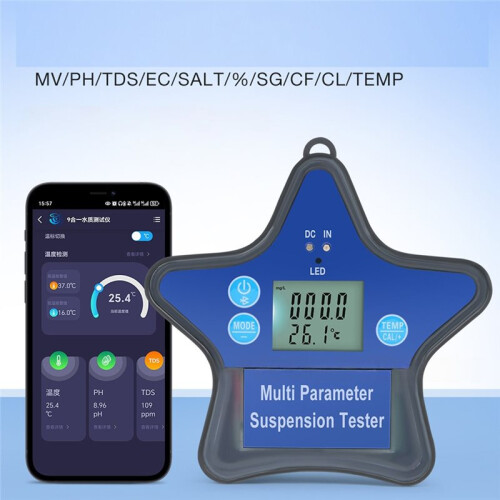 Multi-Parameter Floating  Water Quality Monitor for Pools and Aquaculture 2