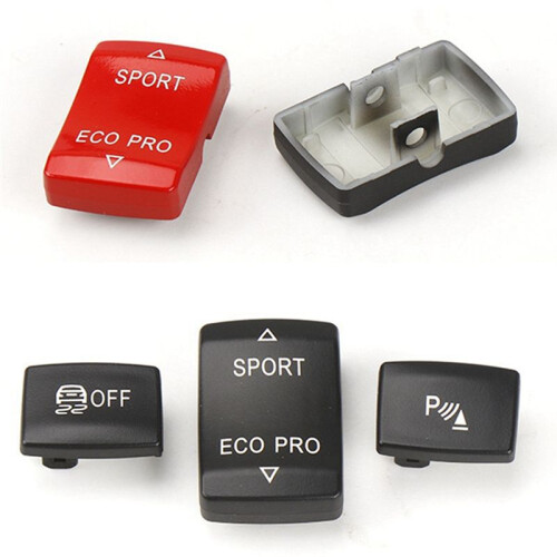 Car Multi-Function Button Central Control ESP Anti-Slip  Button for  1/2/3/4 2012-2018 Black 2