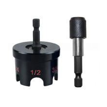 Nut Zipper Drill Attachment Nuts with Ease for 1/4", 3/8" and 1/2" Power Tools, Manual Tools, Accessories Black