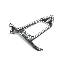 Carbon Fiber Car Left Driver Side Outlet Panel Sticker Cover for  Camry LHD 2018-2023