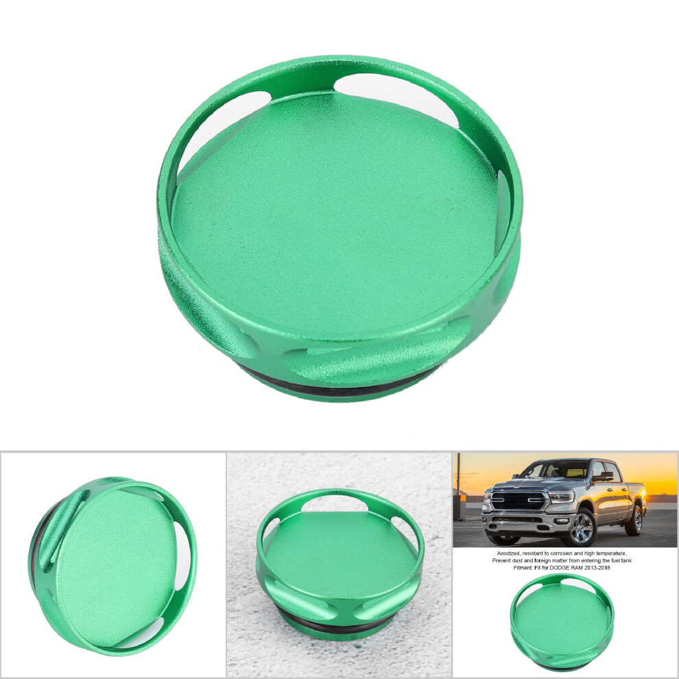 Aluminium Fuel Cap Replacement For Ram Green 7340572483966