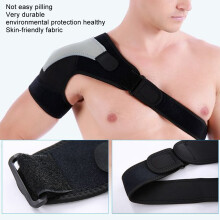 Adjustable Gray Shoulder Support for Tennis & Fitness, 118g Protective Gear