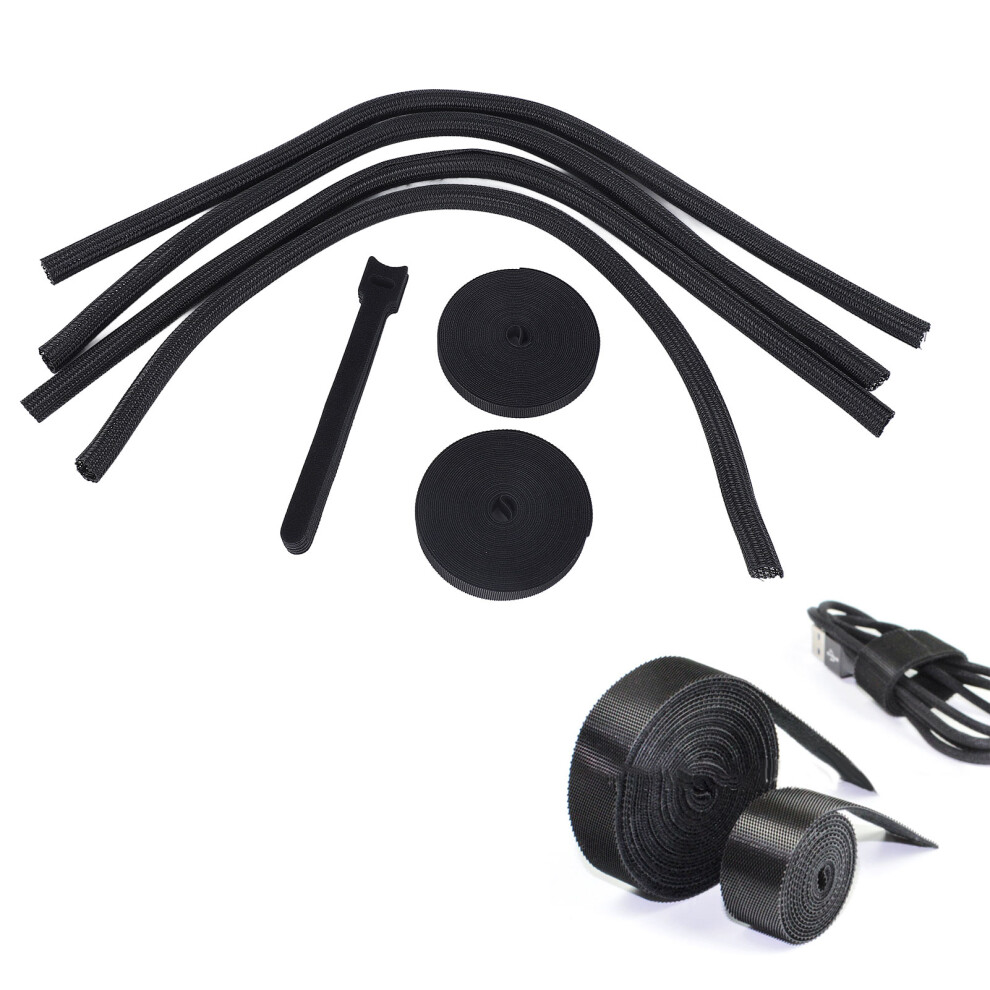 173Pcs Multifunctional Cord Management Organizer Kit, Tpr Tpe Nylon 9491388341877