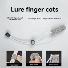 Fishing Gloves Wear Anti Cutting Single Finger Protective Cover for Outdoor Far Throw Fishing Control