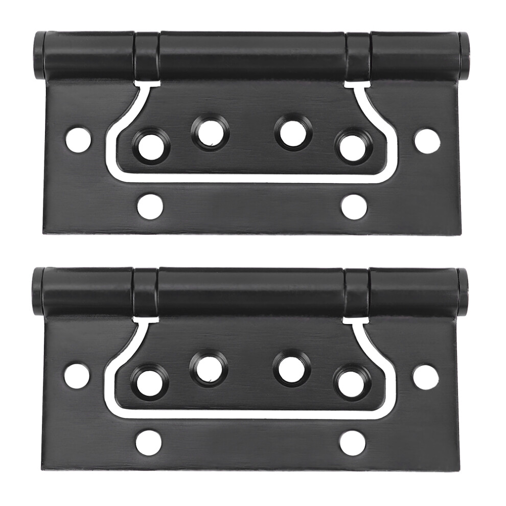 304 Stainless Steel Hidden Butt Hinge Black Furniture Hardware 75Mm For Doors 8401392674749
