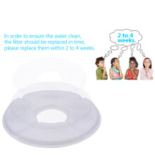 8PCS Cat Fountain Water Filters – 5in Diameter, Dual-Action Filtration