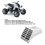 Gas Tank Side Covers 2GU 2171L Black Grill 4