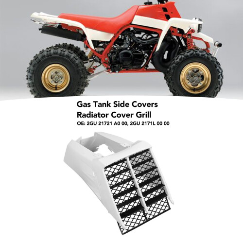 Gas Tank Side Covers 2GU 2171L Black Grill 2