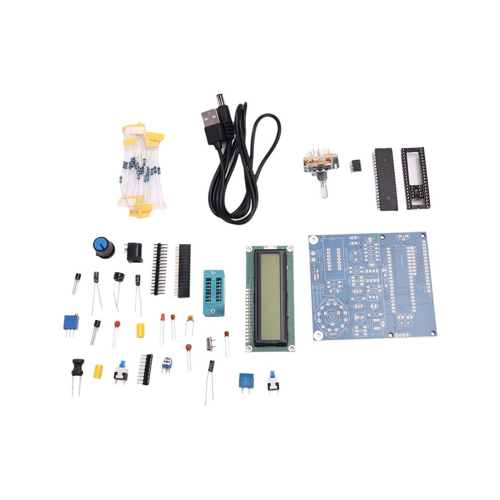 Dc5v Lcd Frequency Meter Usb Transistor Tester Diy Kits Digital Inductance And Capacitance Measuring Instrument 4712817876346